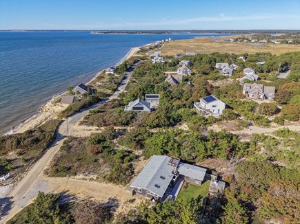Eastham Cape Cod vacation rental - Aerial view of Massasoit Hills on Cape Cod Bay
