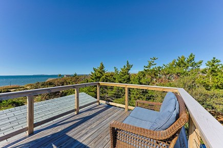 Eastham Cape Cod vacation rental - Private roof deck with bay views