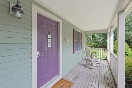 Brewster Cape Cod vacation rental - Front porch with rocking chairs