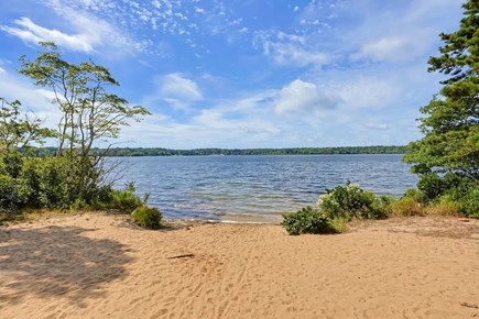 Brewster Cape Cod vacation rental - Private beach on Seymour Pond