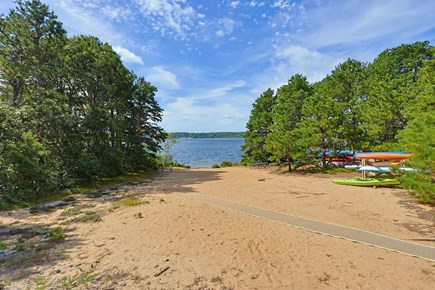 Brewster Cape Cod vacation rental - Seymour Pond with kayaks