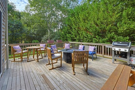 Brewster Cape Cod vacation rental - Deck with gas grill