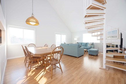Brewster Cape Cod vacation rental - Living Room / Dining Room