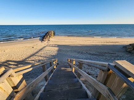 Dennis Port Cape Cod vacation rental - Stairs to Beach