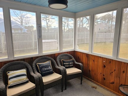 Dennis Port Cape Cod vacation rental - Porch