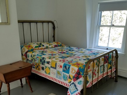 Wellfleet Cape Cod vacation rental - Upstairs back bedroom with ensuite bathroom