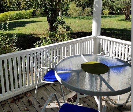 Wellfleet Cape Cod vacation rental - Another porch detail