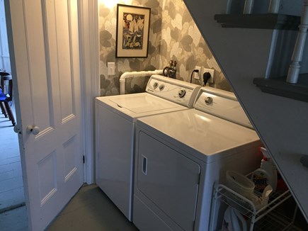 Wellfleet Cape Cod vacation rental - Washing machine and dryer are located on the ground floor