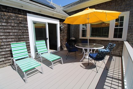 Orleans Cape Cod vacation rental - Deck area