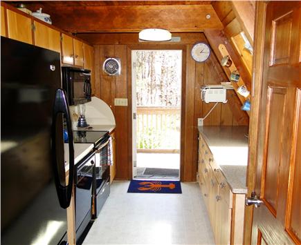 S. Chatham Cape Cod vacation rental - Fully equipped kitchen, with DW & fridge with icemaker.