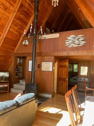 S. Chatham Cape Cod vacation rental - View main floor to loft area