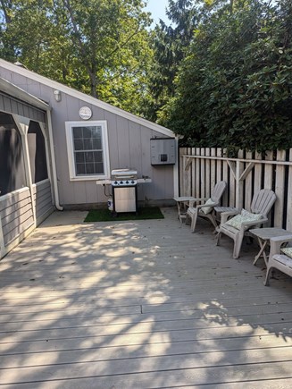 New Seabury Cape Cod vacation rental - The Grill Deck