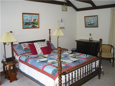 South Chatham Cape Cod vacation rental - Master Bedroom with AC