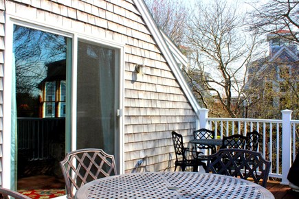 Provincetown Cape Cod vacation rental - Outdoor deck.