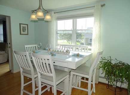 Sandwich - Town Neck Area Cape Cod vacation rental - New dining room table, seats 6
