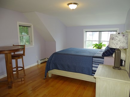 Sandwich - Town Neck Area Cape Cod vacation rental - Queen bedroom upstairs with work table