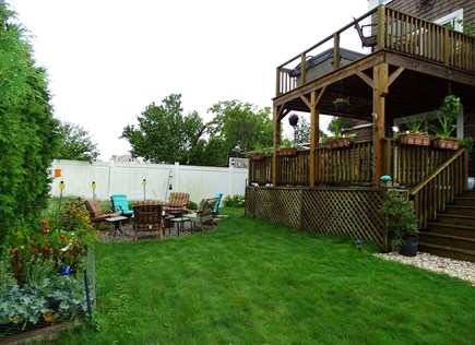 Sandwich - Town Neck Area Cape Cod vacation rental - Ampitheater sand dune/grass & firepit for smores/hotdogs & drinks
