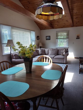 North Eastham Cape Cod vacation rental - Family and dining area