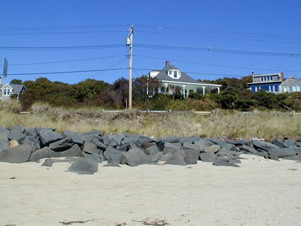 Provincetown, East End Cape Cod vacation rental - Looking at Grand View from the beach below
