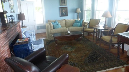 Provincetown, East End Cape Cod vacation rental - East end of spacious living room