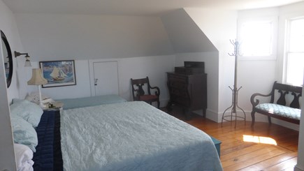 Provincetown, East End Cape Cod vacation rental - Master bedroom  with 1 king and 1 single bed