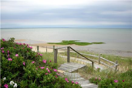 North Eastham Cape Cod vacation rental - Steps to your beach