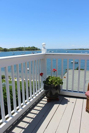 Monument Beach / Bourne Cape Cod vacation rental - View from the balcony off the Master Bedroom.