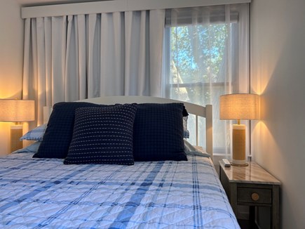Provincetown Cape Cod vacation rental - Queen Bedroom with bedside Charger