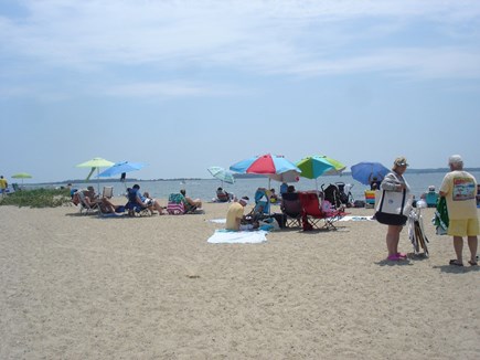 West Yarmouth Cape Cod vacation rental - Our local Beach is 1000 feet long. (Viewed to the l
Left)