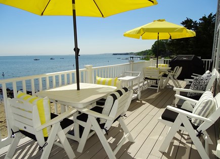 Kingston Bay/Near Plymouth MA vacation rental - Grill and relax on the deck with family and friends