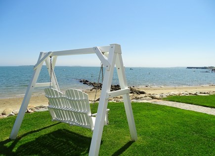 Kingston Bay/Near Plymouth MA vacation rental - Relax listening to the ocean from your swing.