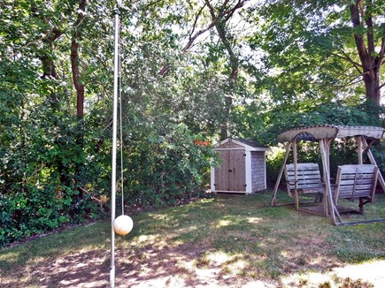 Hyannis Cape Cod vacation rental - Swing or play teather ball
