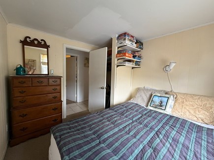 North Eastham on a sandy lane  Cape Cod vacation rental - Primary bedroom with queen bed