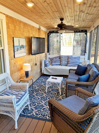Eastham Cape Cod vacation rental - Screened in porch