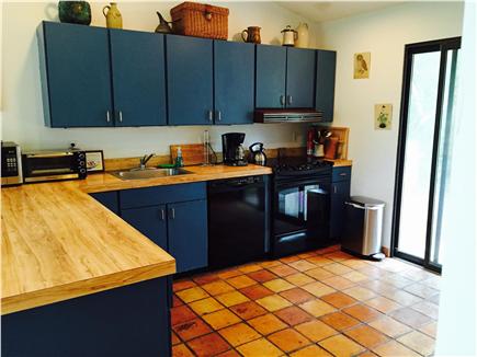 Truro Cape Cod vacation rental - Fully-equipped kitchen with breakfast bar