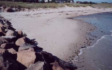 Great Island, West Yarmouth Cape Cod vacation rental - Private beach on Lewis Bay just four houses down