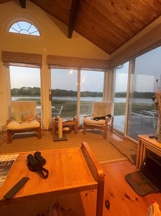 Wellfleet Harbor & Beach Cape Cod vacation rental - Living Room
