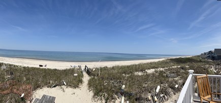 sandwich Cape Cod vacation rental - Panoramic Ocean Views From Our New Deck