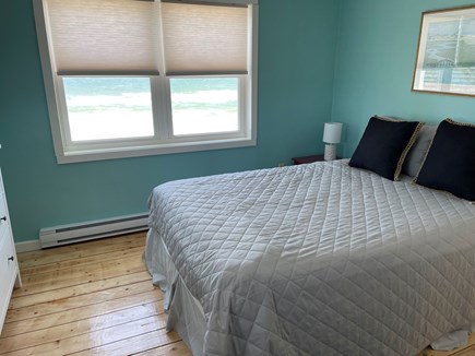 sandwich Cape Cod vacation rental - Oceanfront guest bedroom with queen bed twin trundle beds AC HDTV