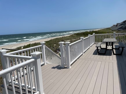 sandwich Cape Cod vacation rental - Views of Our Private Beach and Cape Cod Bay From Our New Deck