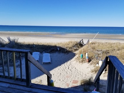 sandwich Cape Cod vacation rental - Children enjoy our private dunes.  Moms can keep a watchful eye!