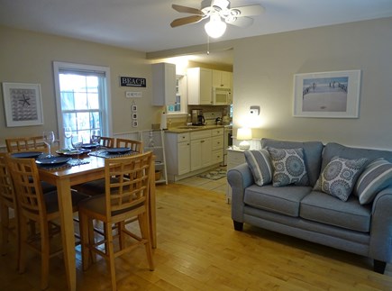 West Yarmouth Cape Cod vacation rental - Dining area leads to kitchen