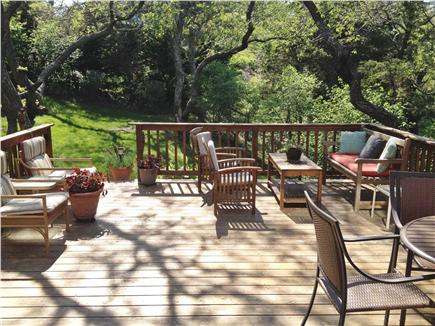 East Orleans Cape Cod vacation rental - Huge deck-seats 10 comfortably. Relaxing days and evenings.