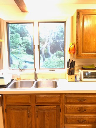 East Orleans Cape Cod vacation rental - View to yard from Kitchen
