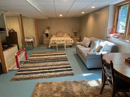 East Orleans Cape Cod vacation rental - Multi-purpose LL room-2 queen beds,full bathroom,TV, patio door