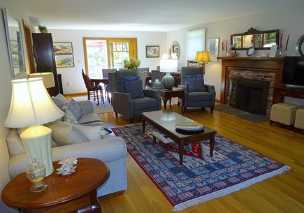 Eastham Cape Cod vacation rental - Spacious living room