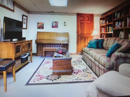 Eastham Cape Cod vacation rental - The Game Room.  Play games, watch a video or host talent night!!