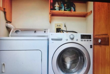 Eastham Cape Cod vacation rental - Laundry area is on the second floor behind bi-fold doors.