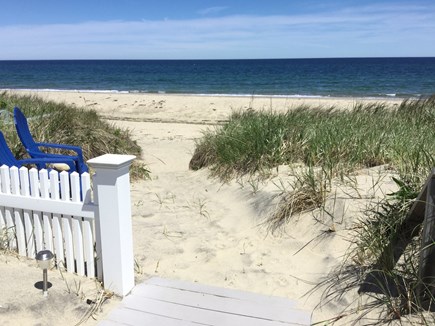 Sagamore Beach, Sandwich  Cape Cod vacation rental - Quick pathway to ocean from deck