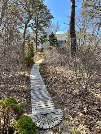 Wellfleet Cape Cod vacation rental - Little path leading down towards the beach ...